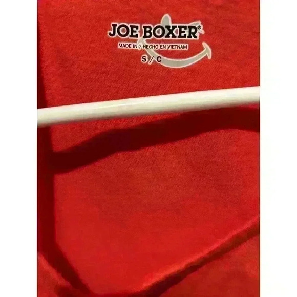 Joe Boxer Tank Shirt Red White & Blue Red Womens Size S - Picture 2 of 3